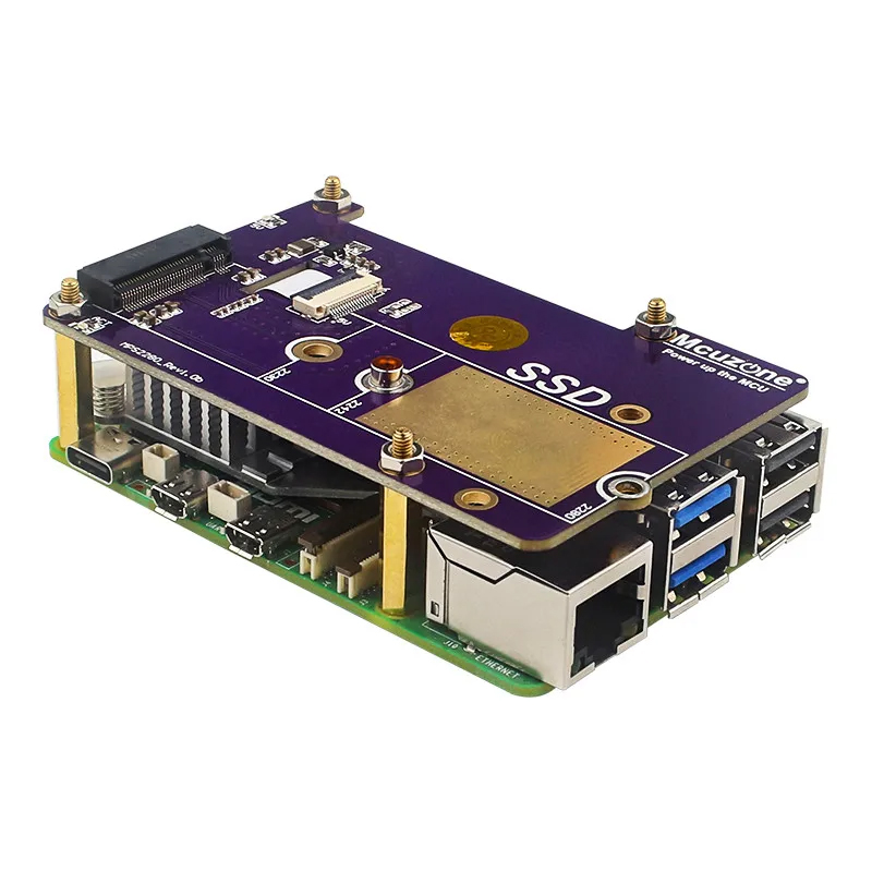 Raspberry Pi 5 PCIe to M.2 NVM - Pi 5 Case review and price