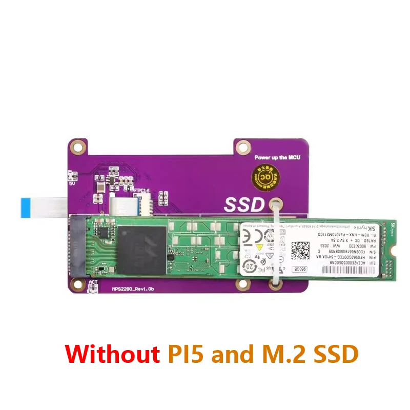 Raspberry Pi 5 PCIe to M.2 NVM - Pi 5 Case review and price