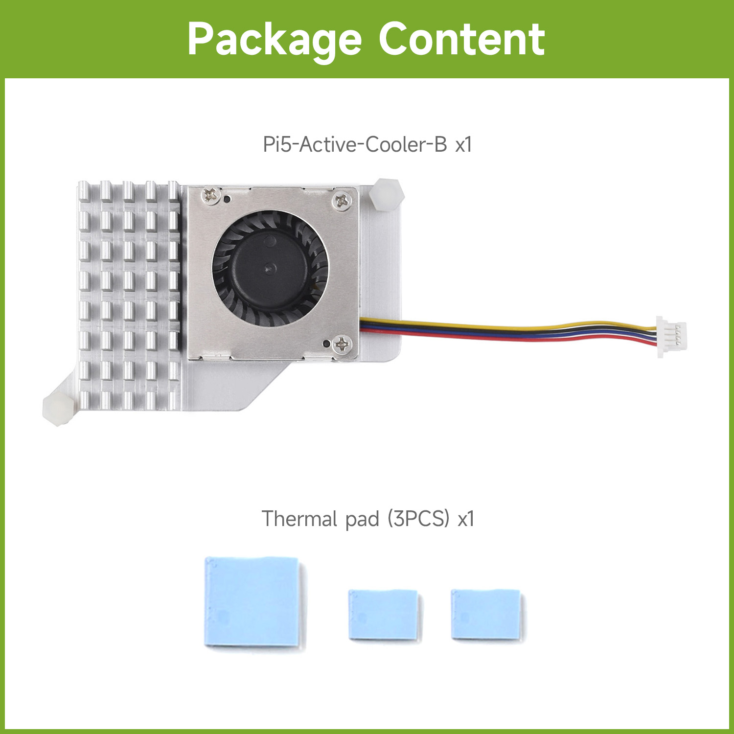 Waveshare Active Cooler (B) fo - Raspberry Pi 5 review and price